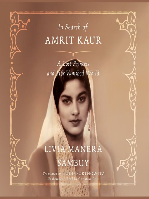 Title details for In Search of Amrit Kaur by Livia Manera Sambuy - Available